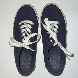 Navy Blue Sneakers